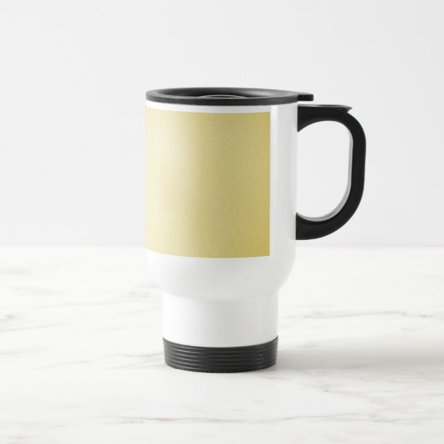 Mug De Voyage Arrière - plan beige gris rétro (Droite)