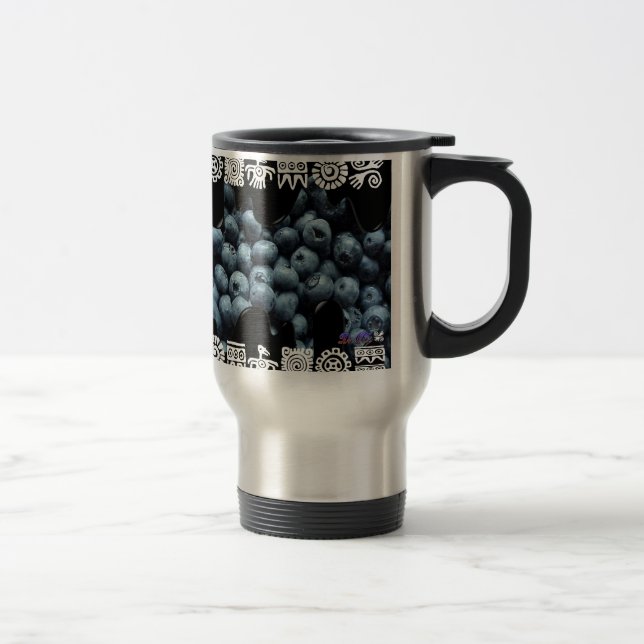 MUG DE VOYAGE ARRIÈRE - PLAN BPRODUCTS DE MYRTILLES (Droit)