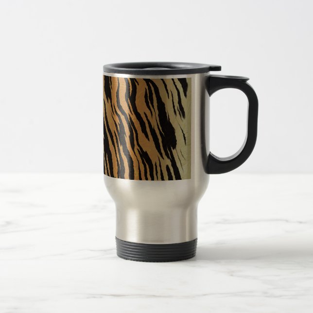 Mug De Voyage Arrière - plan de texture motif sans soudure (Droit)