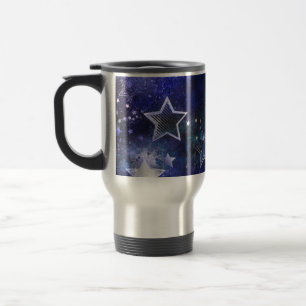 Mug De Voyage Arrière - plan spatial avec étoiles