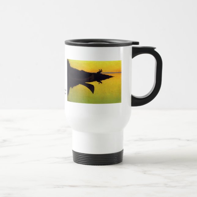Mug De Voyage Arrivée à l'appel ~ Frederic Remington (Droite)