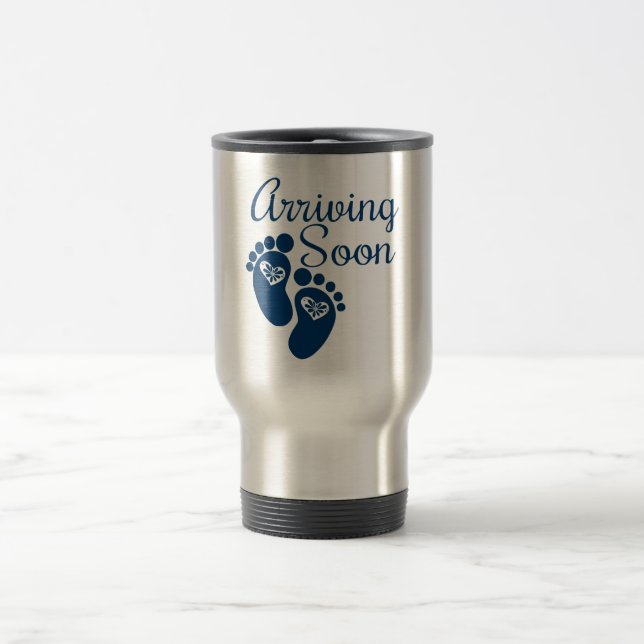 Mug De Voyage Arrivée bientôt (Centre)