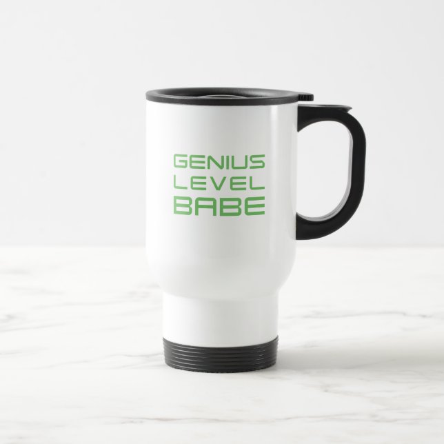Mug De Voyage Arrow | Genius Level Babe (Droite)