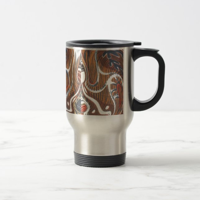 Mug De Voyage Art Abstrait africain (Droit)