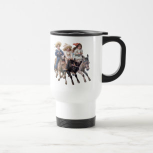 Mug De Voyage Art antique de cheval de poney pour enfants