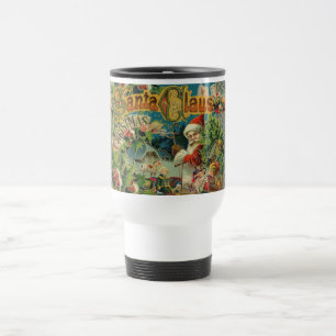 Mug De Voyage Art antique du Père Noël
