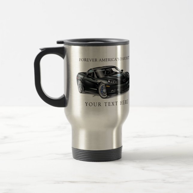 MUG DE VOYAGE ART AUTOMOBILE LÉGENDAIRE ZEE-R-ONE (Gauche)