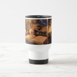 Mug De Voyage Art d'étude à la bougie de l'académie sombre gothi