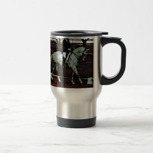 Mug De Voyage Art Dressage (Droit)