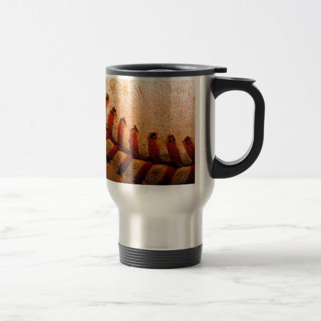 Mug De Voyage Art du baseball (Droit)