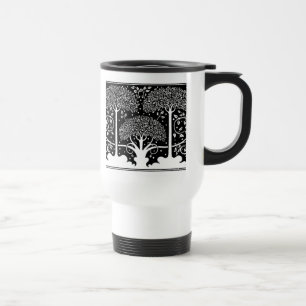 Mug De Voyage Art Nouveau Tree Beardsley Motif