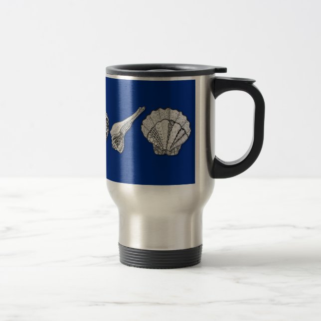 Mug De Voyage Art original de la collection Seashell (Droit)