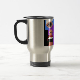 Mug De Voyage Art pop rétro