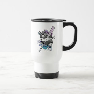 Mug De Voyage Art "putréfié" de tatouage du peloton Harley