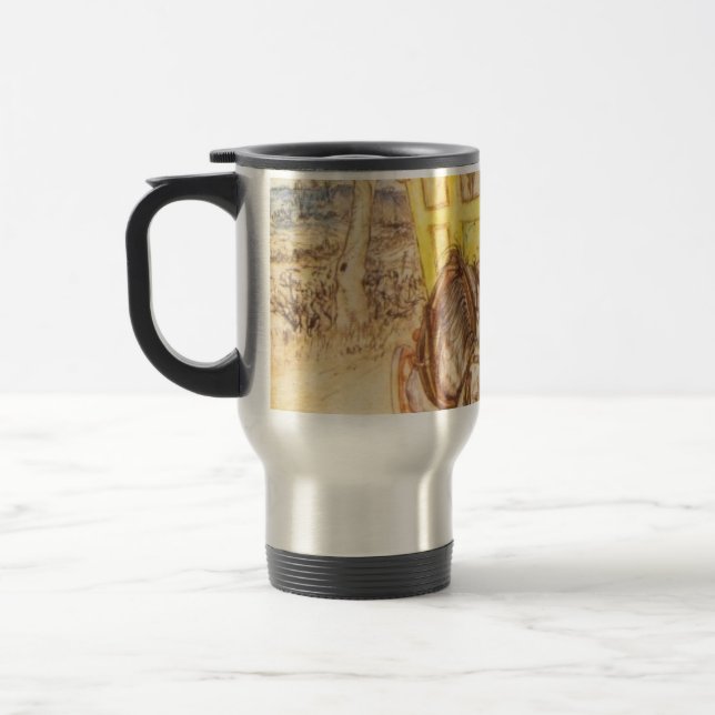 Mug De Voyage Arthur Rackham - Le Vent Dans Les Saules (Gauche)