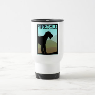 Mug De Voyage Artisan Airedale Terrier