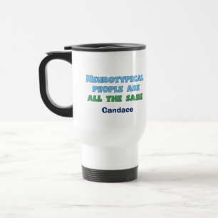 Mug De Voyage Aspie drôle Les gens neurotypiques sont tous les 