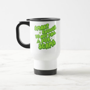 Mug De Voyage Assez intelligent pour ne pas tomber dans les arna