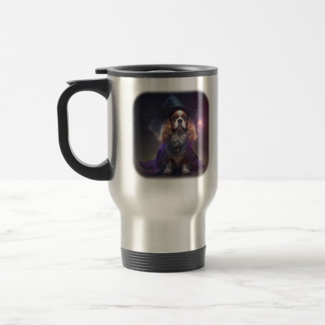 Mug De Voyage Assistant Blenheim Cavalier King Charles (Gauche)