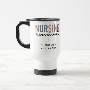 Mug De Voyage Assistant infirmier personnalisé