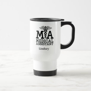 Mug De Voyage Assistant Médicale personnalisé