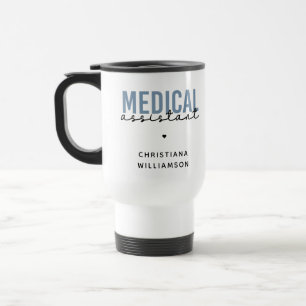 Mug De Voyage Assistant Médicale personnalisé MA   Assistant cli