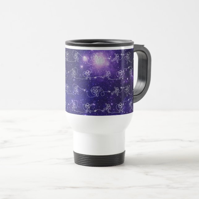Mug De Voyage Astronaut (Devant droit)