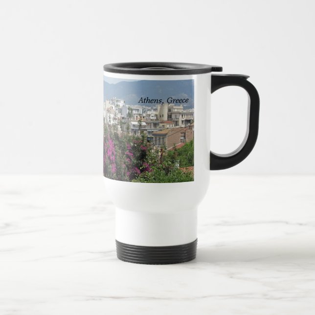 Mug De Voyage Athènes, Grèce (Droite)