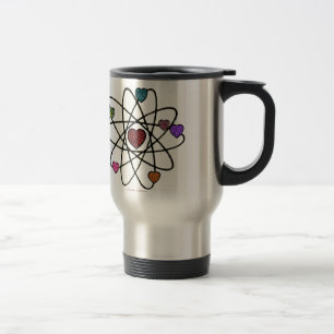 Mug De Voyage Atomic Saint-Valentin Cœurs Imprimés Léopard