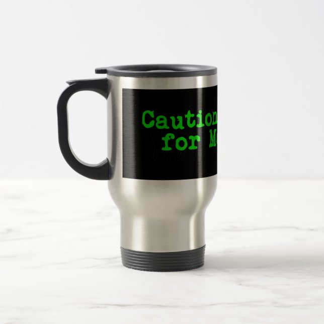 Mug De Voyage Attention Je Frein Pour Maricoxi (Gauche)