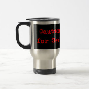 Mug De Voyage Attention Je Freins Pour Les Serpents De Mer