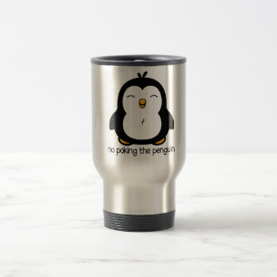Mug De Voyage Aucun pousser le pingouin