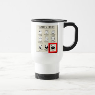 Mug De Voyage Aujourd'hui je sens le mal chaotique