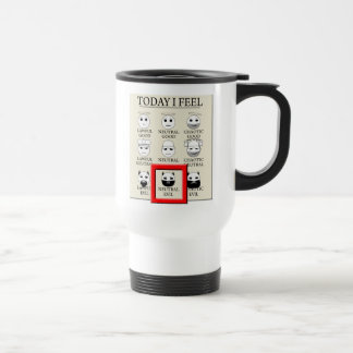 Mug De Voyage Aujourd'hui je sens le mal neutre
