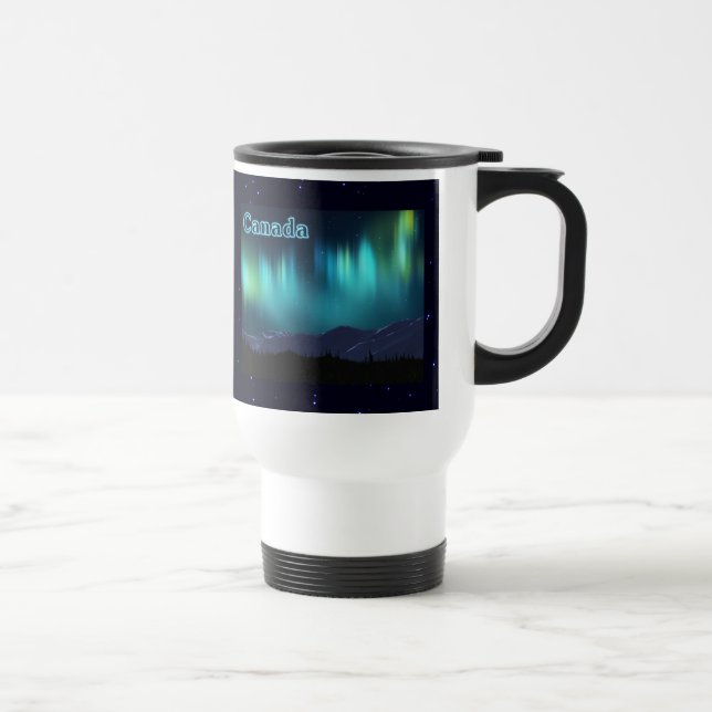 Mug De Voyage Aurora Borealis (Droite)