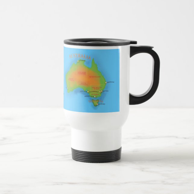 Mug De Voyage Australie (Droite)