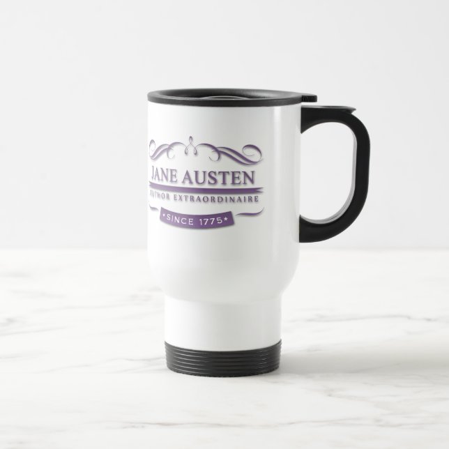 Mug De Voyage Auteur 1775 Extraordinaire de Janeite Jane Austen (Droite)