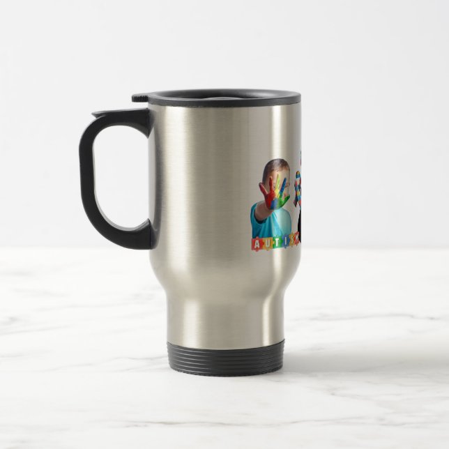 Mug De Voyage Autism (Gauche)