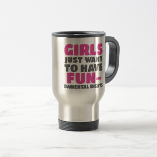Mug De Voyage Autonomisation Les filles veulent avoir des droits