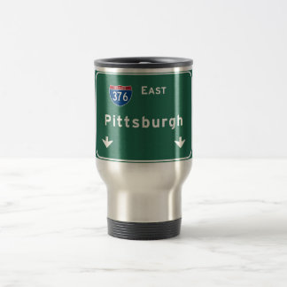 Mug De Voyage Autoroute nationale de PA de Pittsburgh