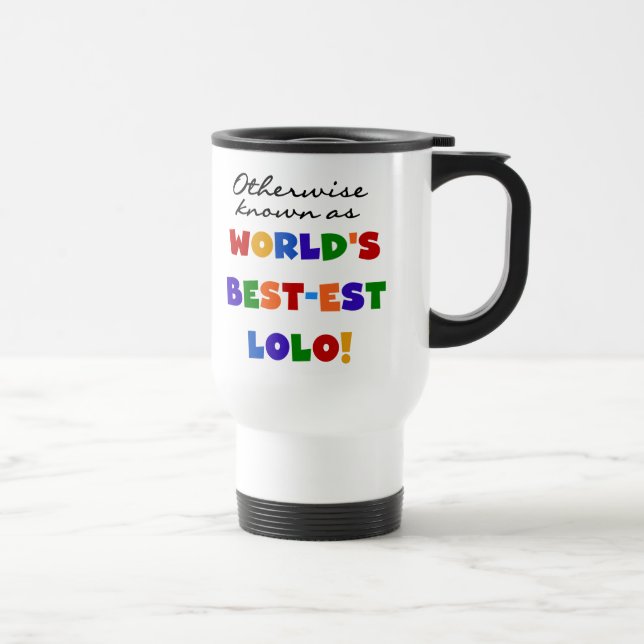 Mug De Voyage Autres T-shirts et cadeaux Lolo les plus connus (Droite)