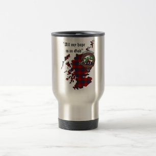 Mug de voyage avec badge du clan Fraser