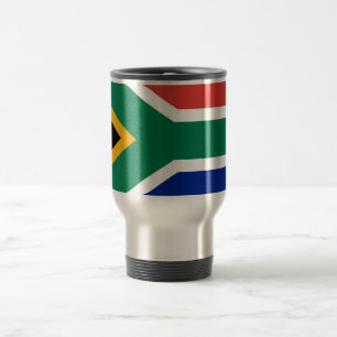 Mug de voyage avec drapeau d'Afrique du Sud