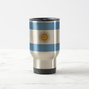 Mug de voyage avec Drapeau d'Argentine
