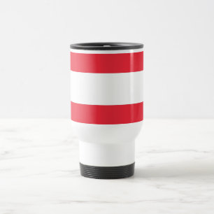 Mug de voyage avec Drapeau d'Autriche