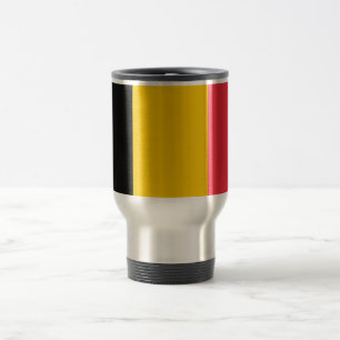 Mug de voyage avec Drapeau de Belgique