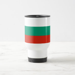 Mug de voyage avec Drapeau de Bulgarie