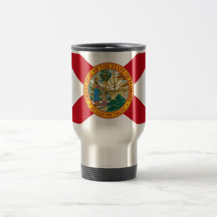 Mug de voyage avec Drapeau de Floride - USA