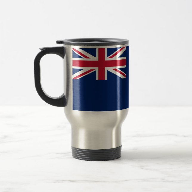Mug de voyage avec drapeau de la Nouvelle-Zélande (Gauche)