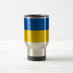 Mug de voyage avec drapeau de l'Ukraine
